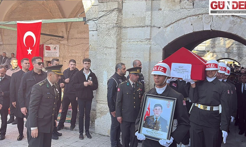 Şehit Karaca son yolcuğuna uğurlandı