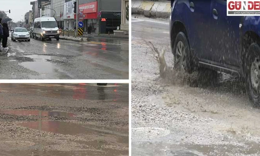 Şehrin kalbi çamur içinde: Edirne merkezde yol isyanı