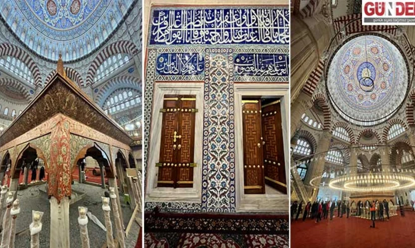 Selimiye Cami Ramazan'a Yenilenmiş Çehresiyle Giriyor