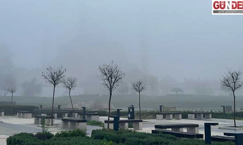 Selimiye camii gözden kayboldu, görüş mesafesi 50 metrenin altına düştü