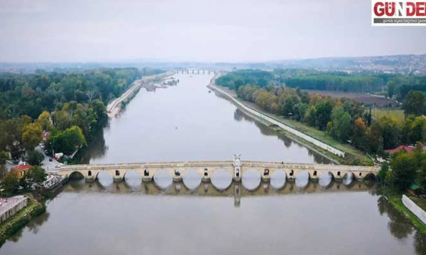 Son yağışlar nehirlere can suyu oldu