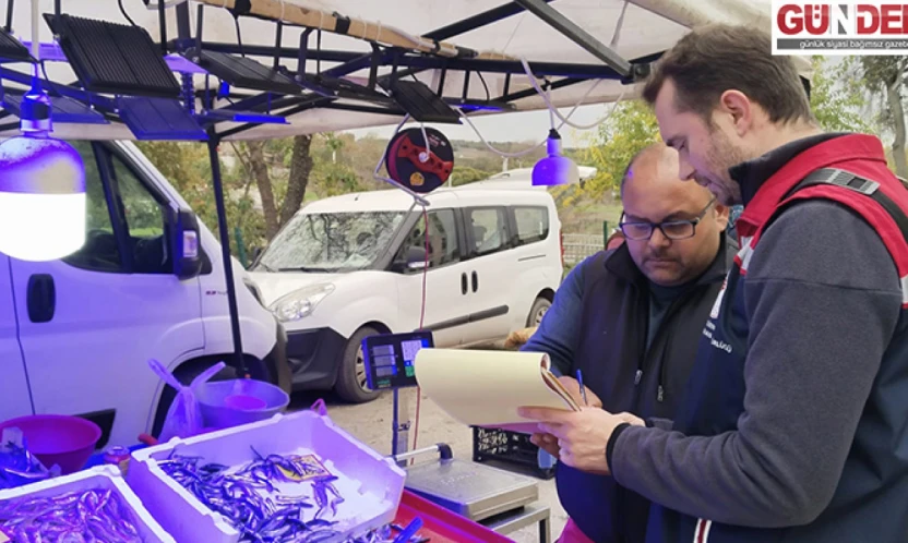 Su ürünleri denetimi yapıldı