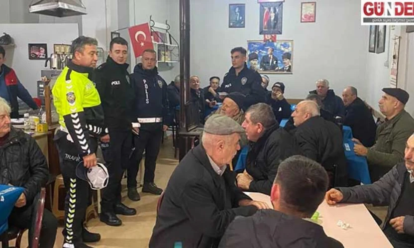 Suçların önlenmesi için Süloğlu Emniyet ekiplerinden farkındalık çalışması