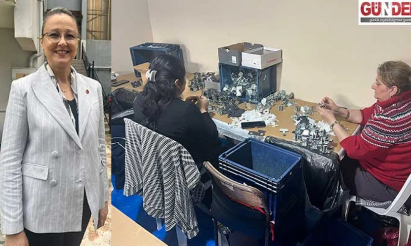 Şükrü Paşa Mahallesi'nde kadınlara esnek mesaili iş imkânı