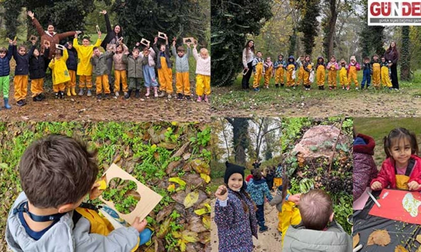 TED Edirne Koleji Anaokulu öğrencileri doğanın kalbinde öğreniyor
