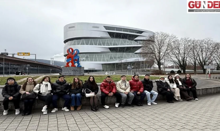TED Edirne Koleji öğrencileri Almanya'dan ödülle döndü