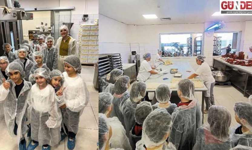 TED'li Öğrenciler saray lezzetlerini yerinde öğrendi