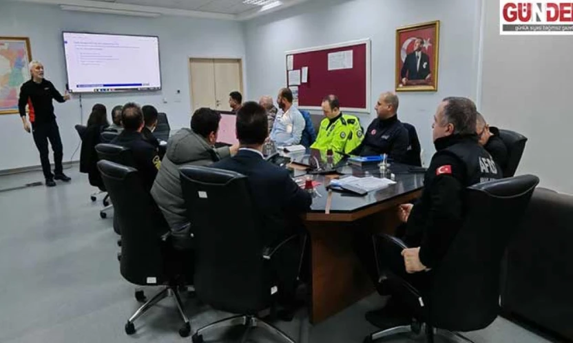 Trafik kazalarına ilişkin koordinasyon toplantısı