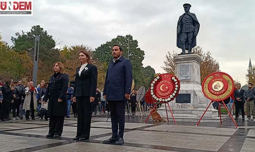 Ulu Önder Mustafa Kemal Atatürk anısına tören düzenlendi