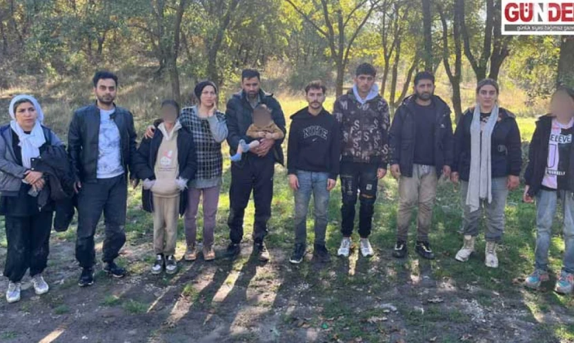 Uzunköprü'de göçmen operasyonu