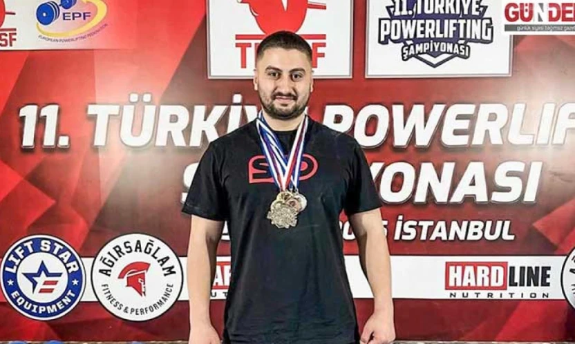 Uzunköprülü Sporcu Emre Dalaklı'dan Türkiye ikinciliği