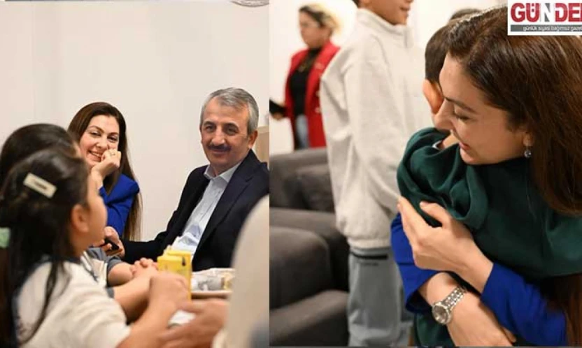 Vali Sezer devlet korumasındaki çocukların doğum gününü kutladı