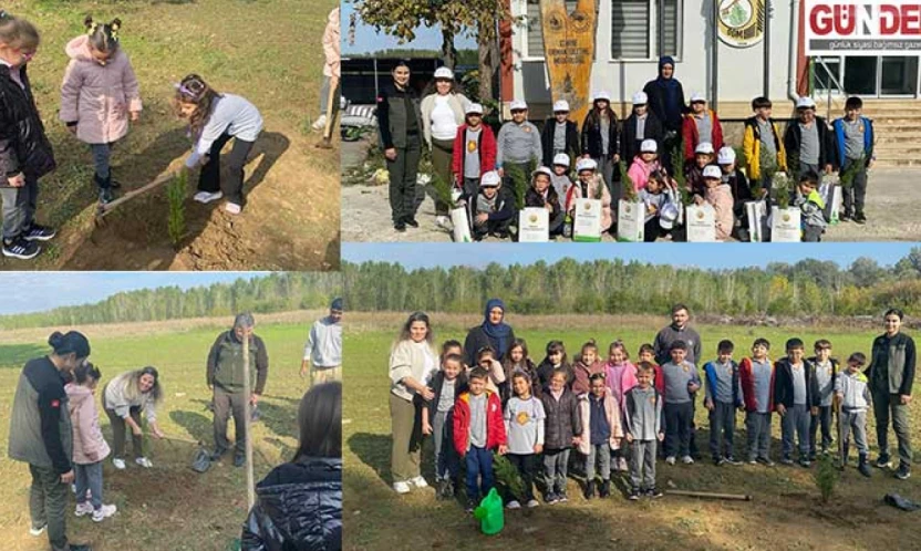 'Yeşil Vatan Benim Okulum, Geleceğe Çare' projesiyle çevre bilinci büyüyor
