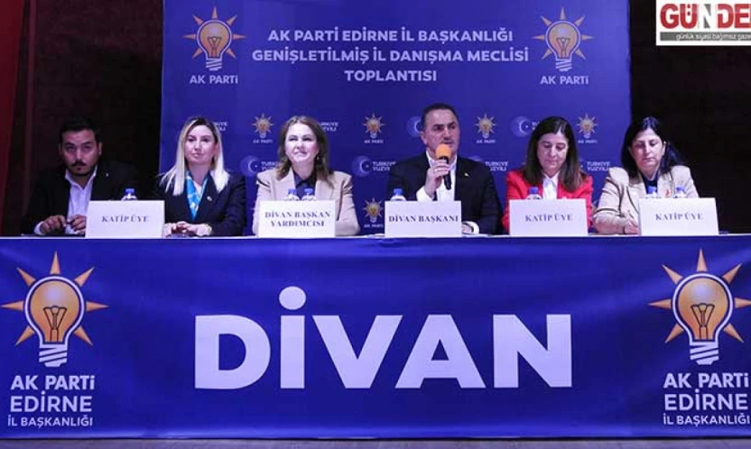 Yıldız, 'Edirne'nin sorunları omuzlarınızda, birilerinin umurunda değil'