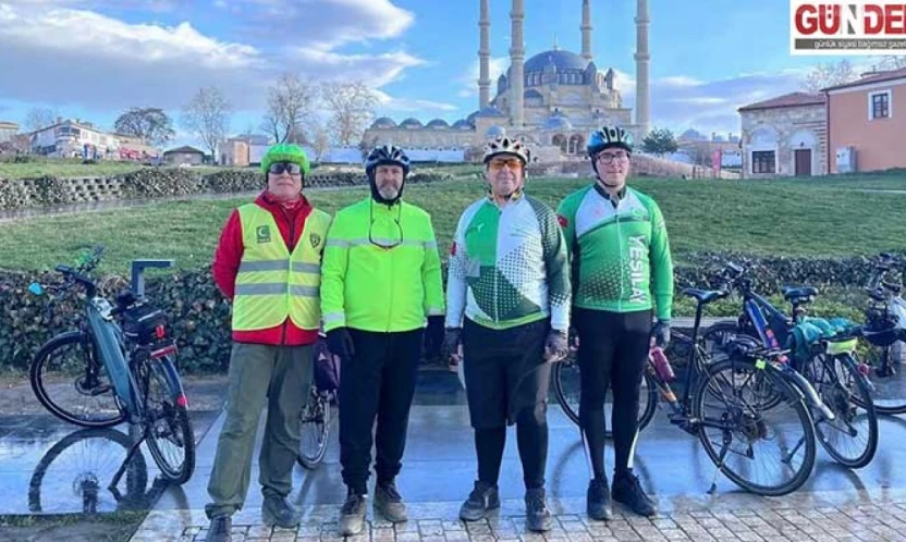 Yılın ilk pedal çevirme etkinliği