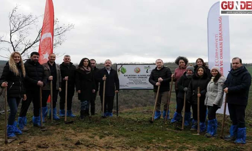Yukarıkılıçlı'da hatıra ormanı oluşturuldu