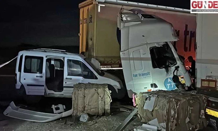 Zincirleme trafik kazasında 1 kişi öldü